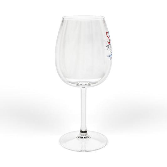 Wine Glass - 'Sail Yorktown Festival' 12oz Commemorative Stemware