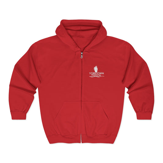 Sail Yorktown Unisex Heavy Blend™ Full Zip Hooded Sweatshirt
