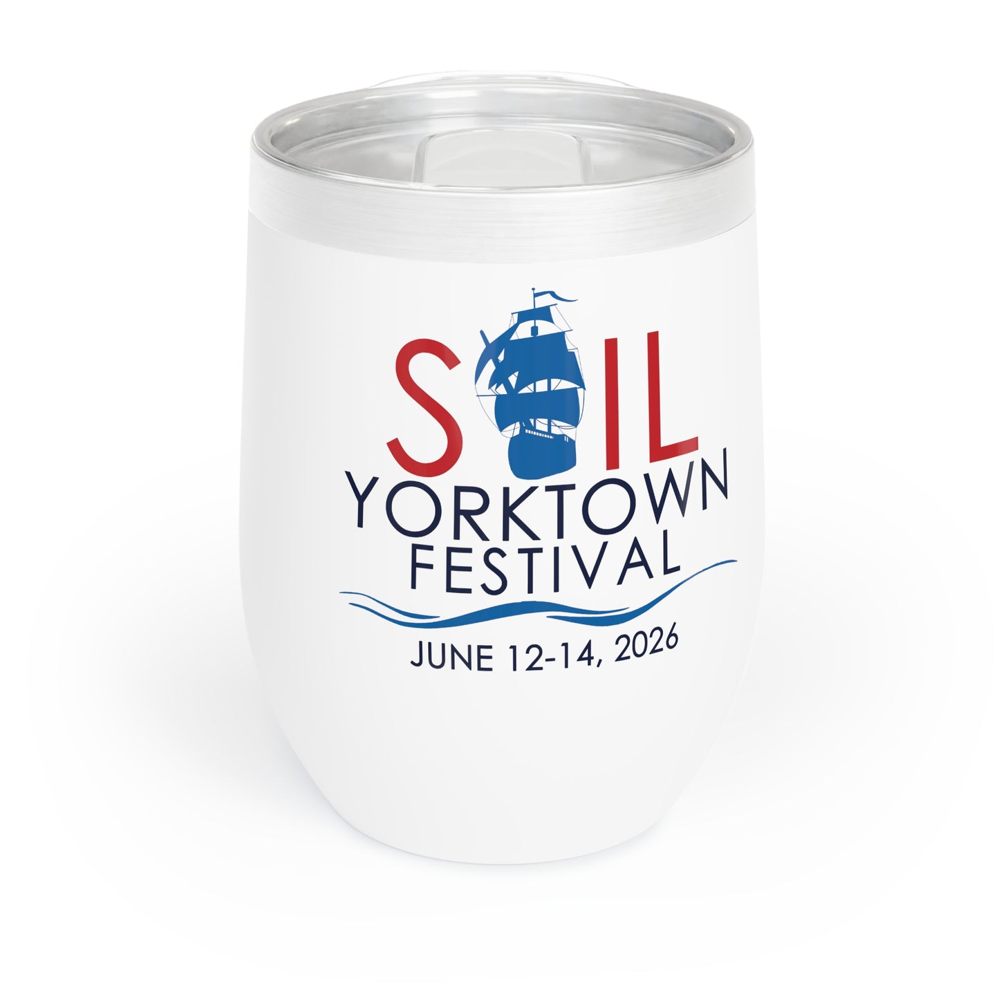Sail Yorktown Chill Wine Tumbler