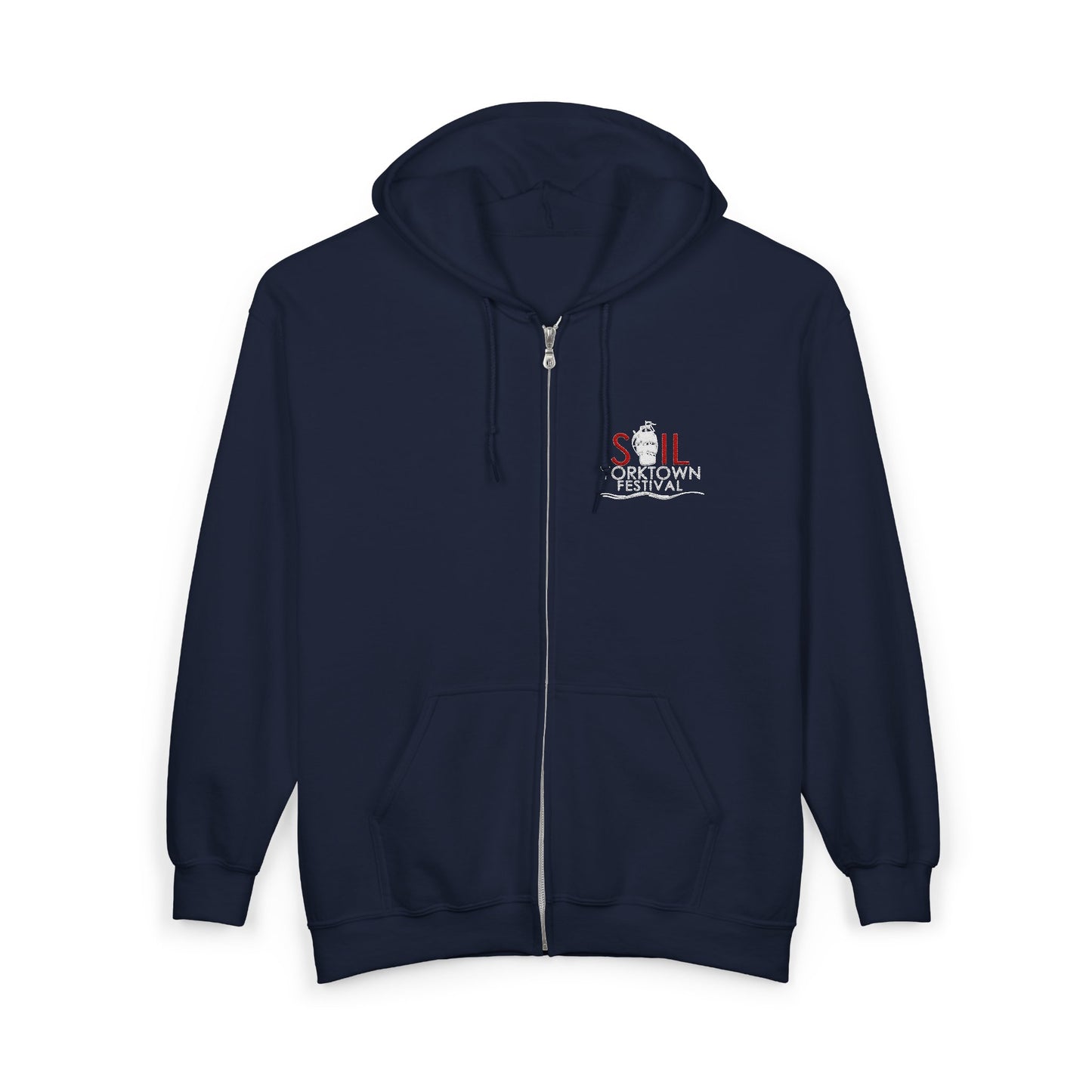 Sail Yorktown Unisex Heavy Blend™ Full Zip Hooded Sweatshirt