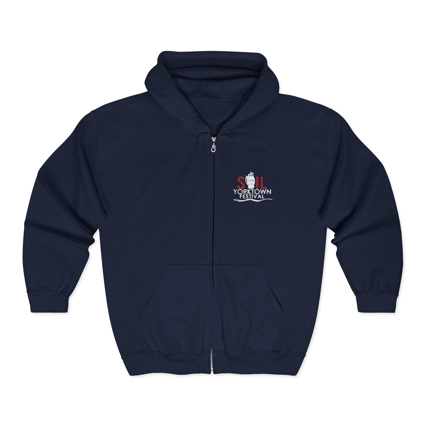 Sail Yorktown Unisex Heavy Blend™ Full Zip Hooded Sweatshirt